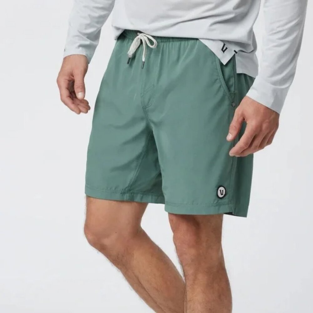 Vuori Kore Short Lined 7”, Sea Pine